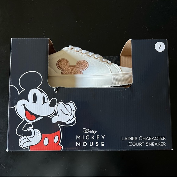 Disney Shoes Disney Mickey Mouse Court Sneakers Tennis Shoes Poshmark